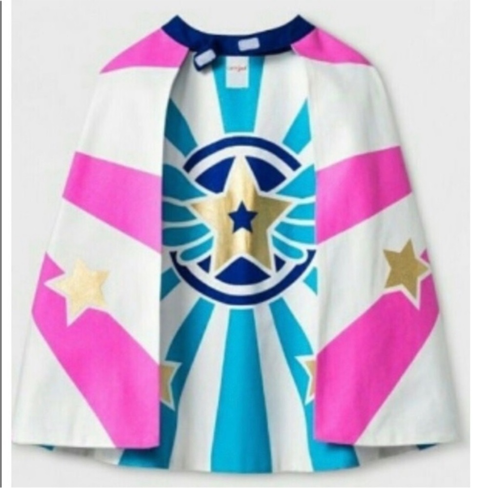 NWT Cat & Jack L-XXL Superhero Reversible Cape.